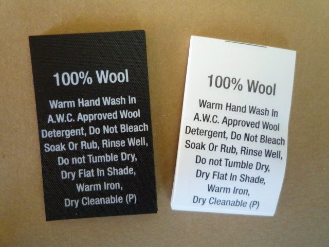 100% Wool - Click Image to Close